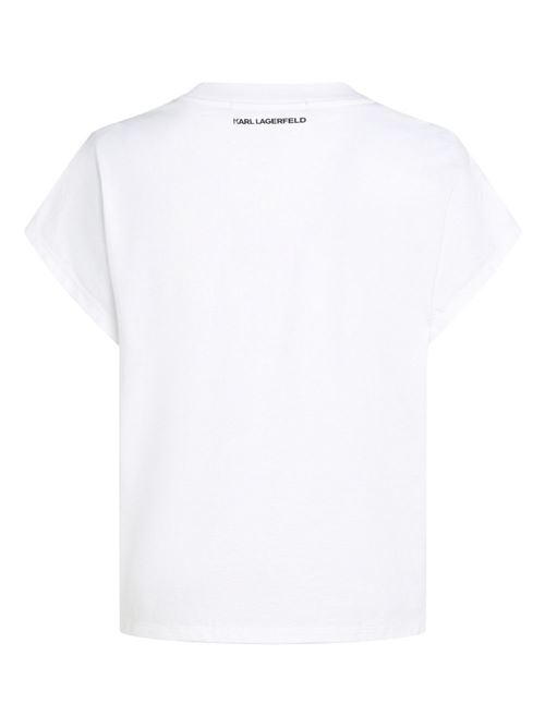 T-shirt donna maniche corte Karl Lagerfeld | A2W17115100